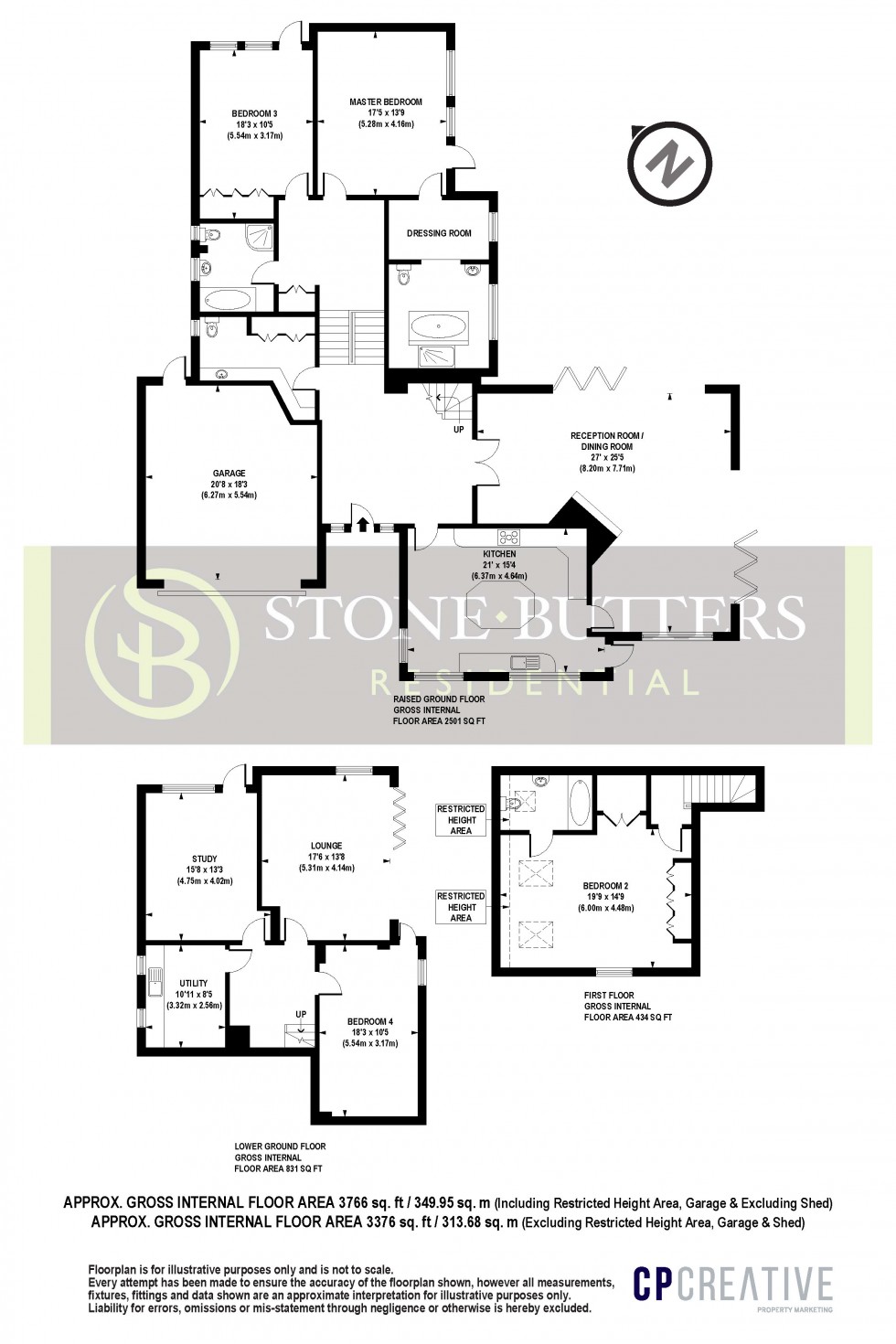 Floorplan for Spring Lake, Stanmore, Middlesex