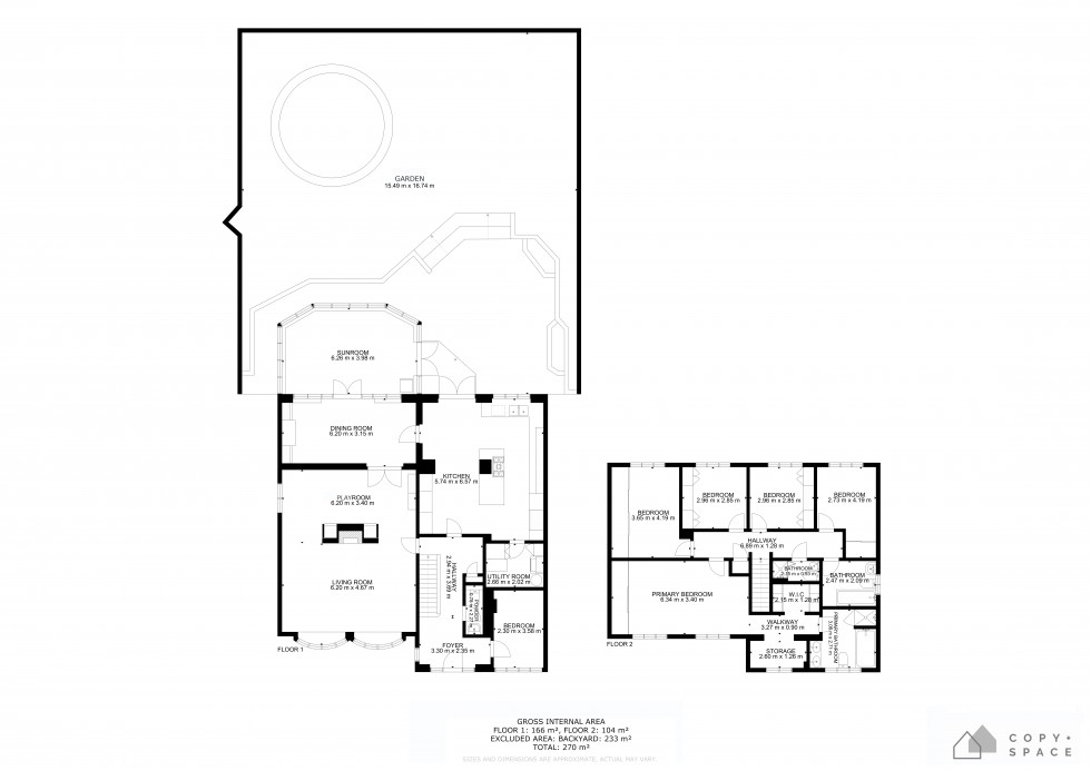 Floorplan for Hathaway Close, Stanmore, Middlesex