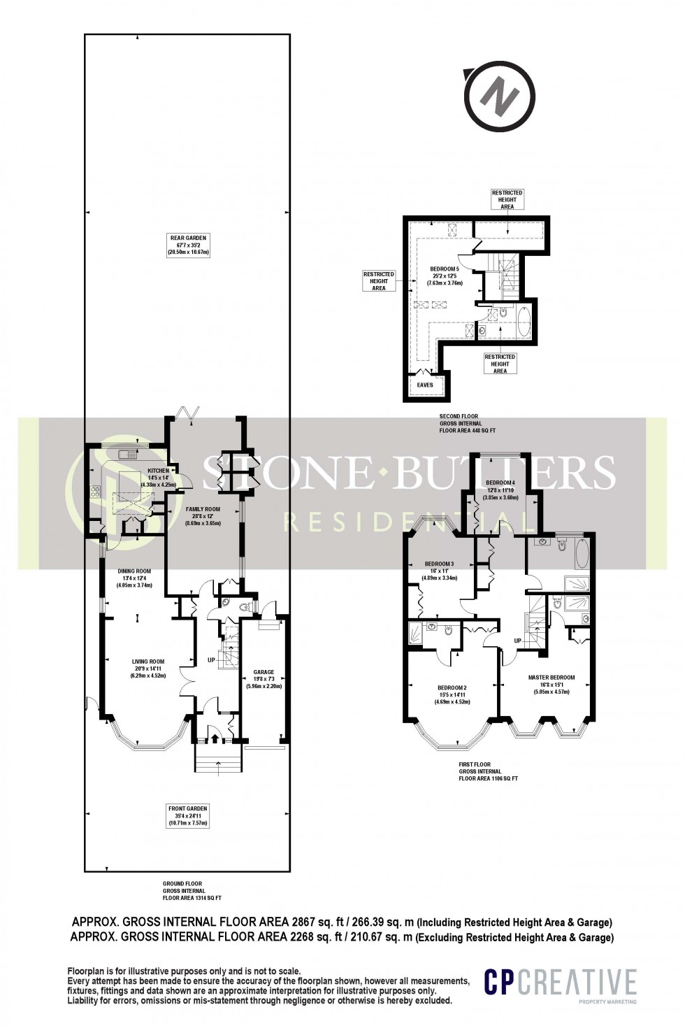 Floorplan for Lake View, Edgware, Greater London